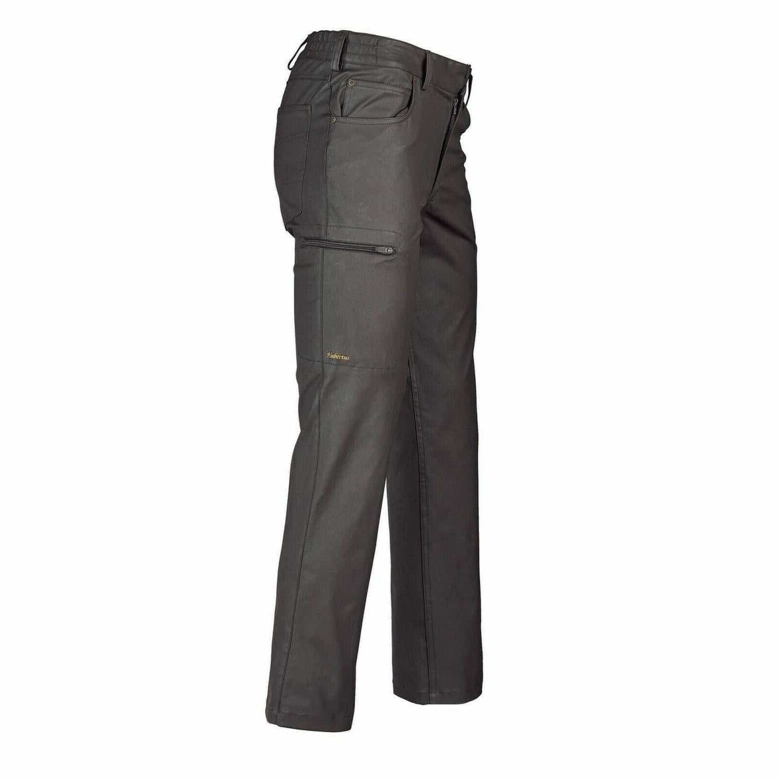 HUBERTUS Jagdhose Ranger Stretch Jagdjeans Herren Outdoorhose vintage brown – Bild 4