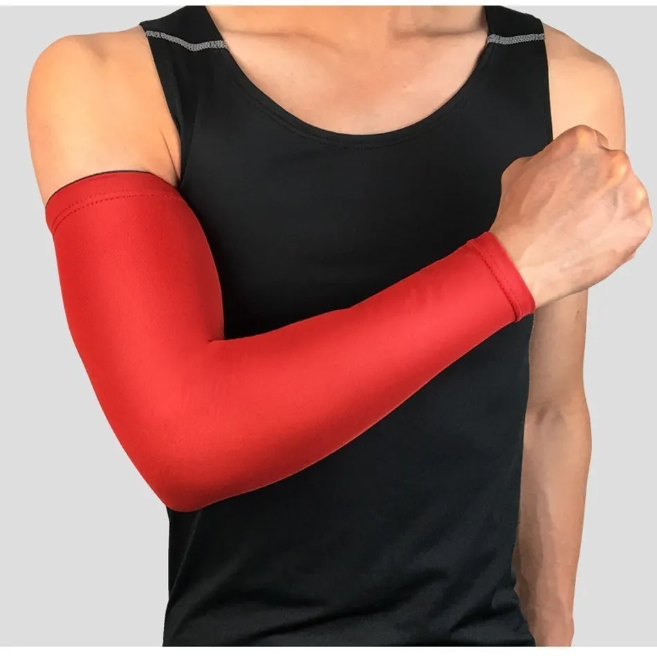 1 Stück Sport Kompressions Armmanschette – UV Schutz Ärmel für Basketball, Laufen, Radfahren & Volleyball – Bild 9